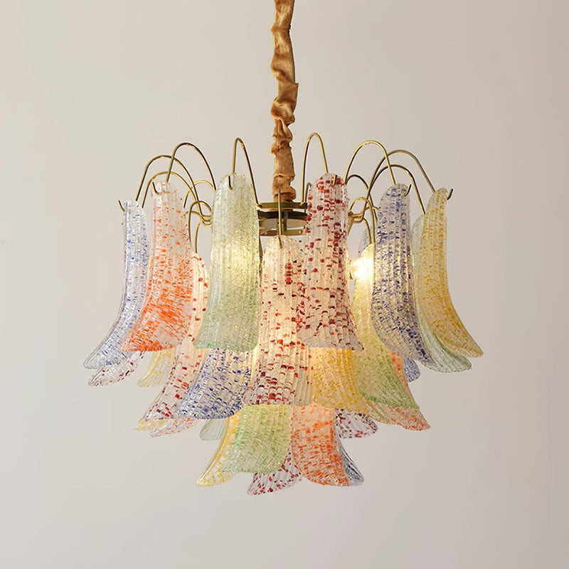 Venini Colorful Murano Glass Ceiling fixture Chandelier
