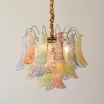 Venini Colorful Murano Glass Ceiling fixture Chandelier