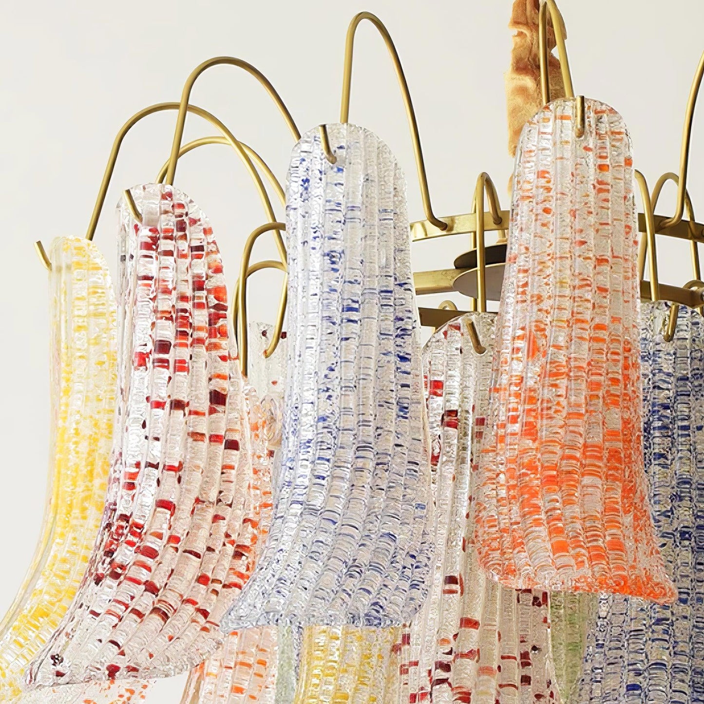 Venini Colorful Murano Glass Ceiling fixture Chandelier