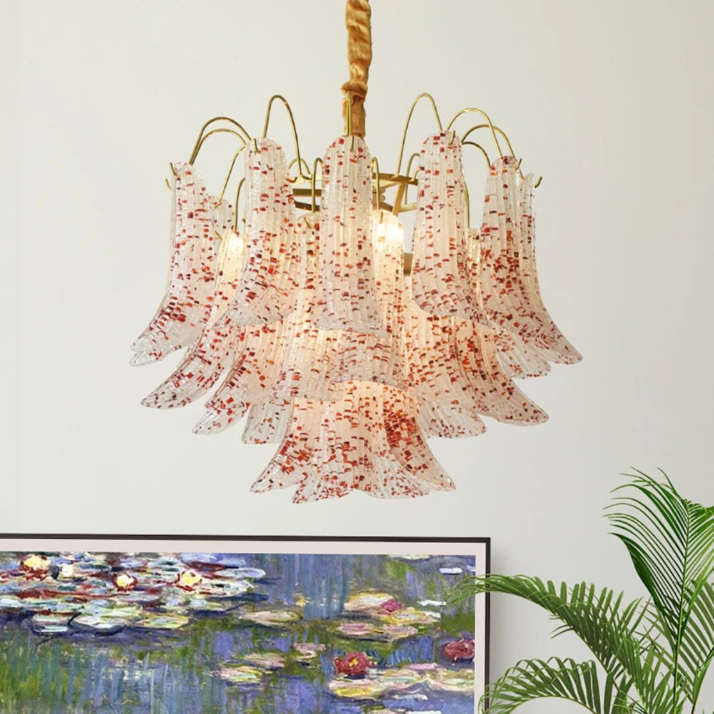 Venini Colorful Murano Glass Ceiling fixture Chandelier