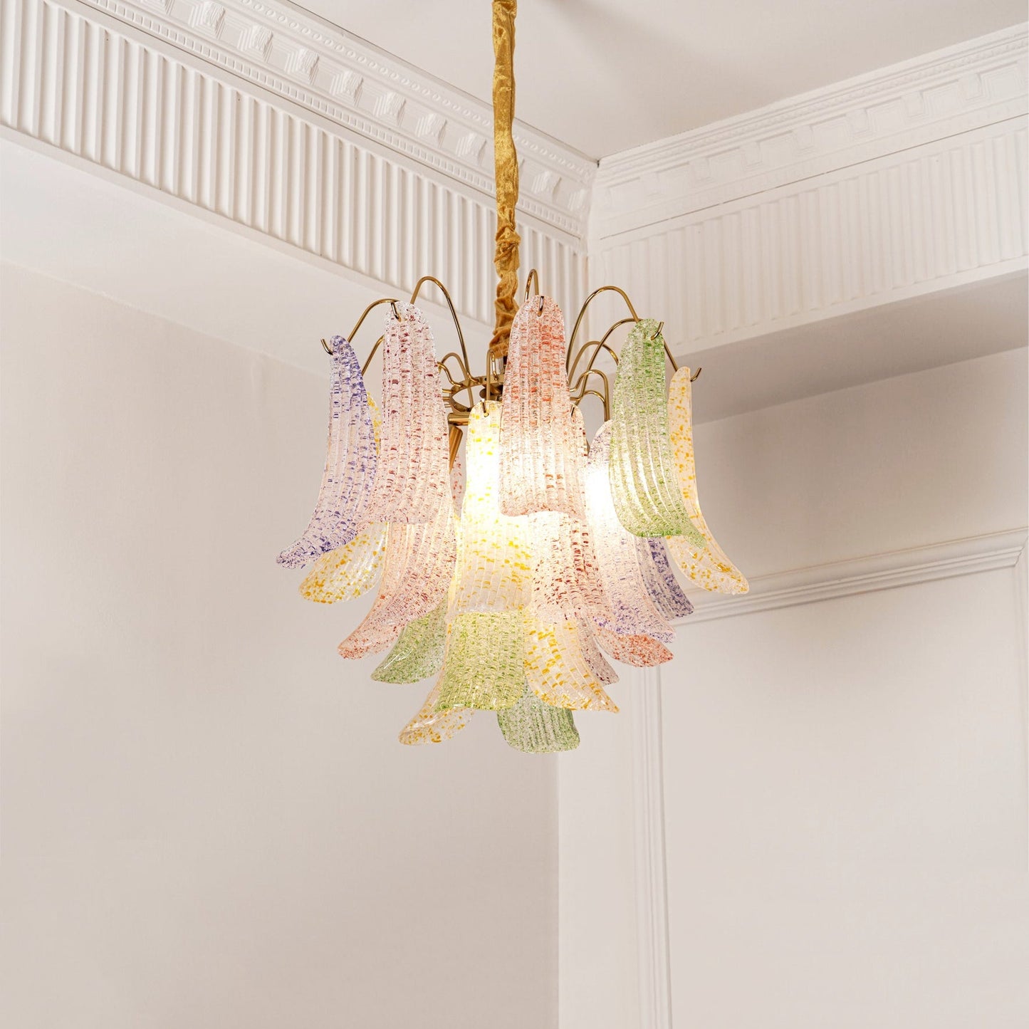 Venini Colorful Murano Glass Ceiling fixture Chandelier