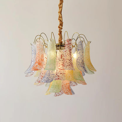 Venini Colorful Murano Glass Ceiling fixture Chandelier