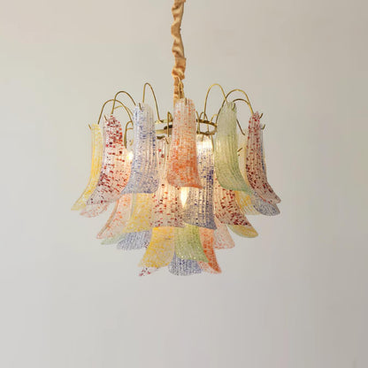 Venini Colorful Murano Glass Ceiling fixture Chandelier