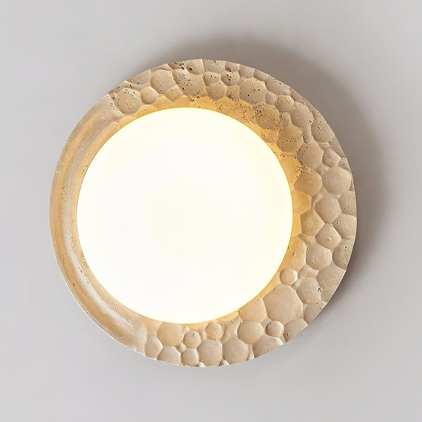 Venus Textured Stone Ceiling Light