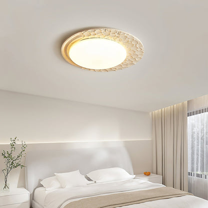 Venus Textured Stone Ceiling Light