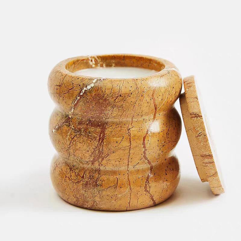 Verdant Stone Candle Holder