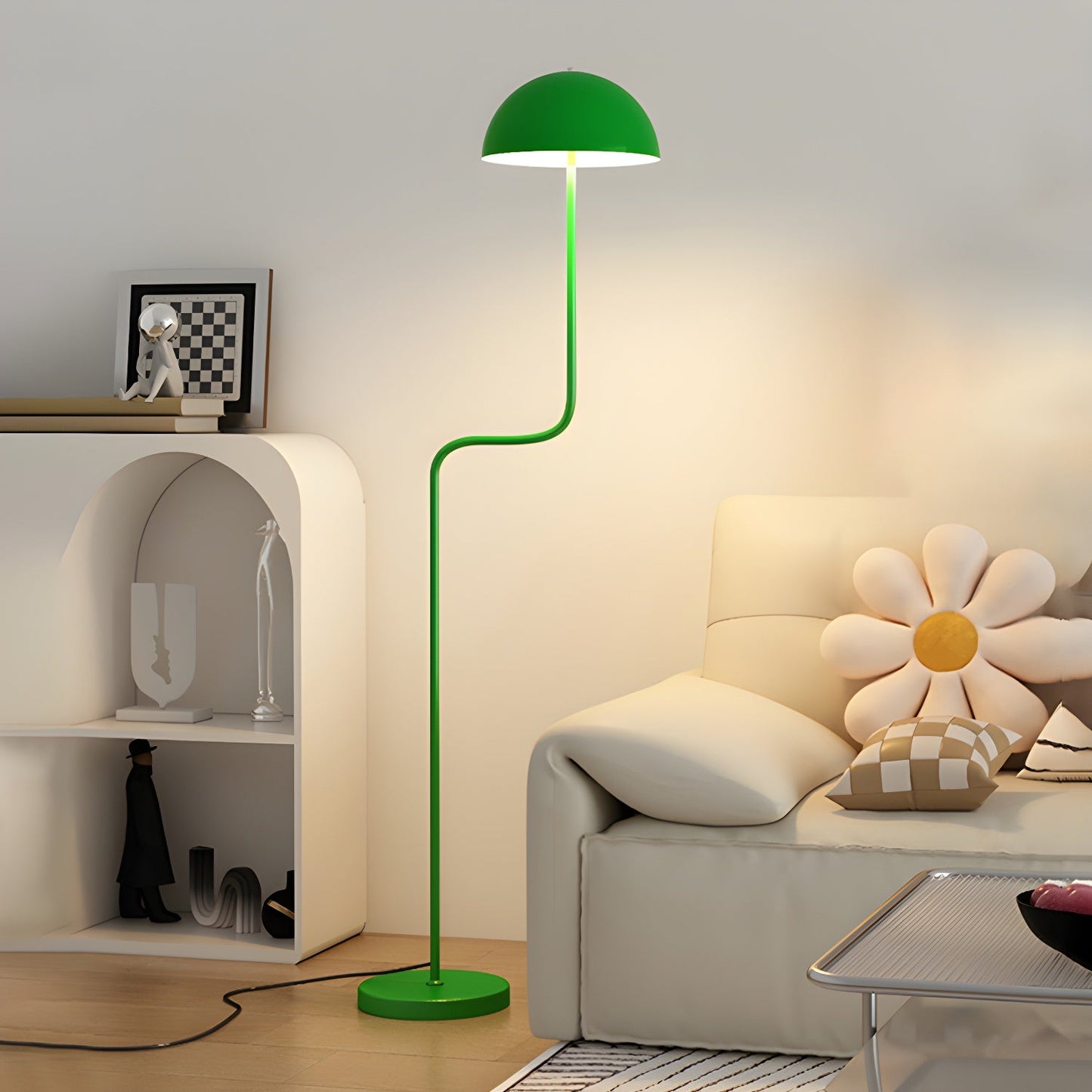 Verdant Arc Reading Lamp Floor Lamp