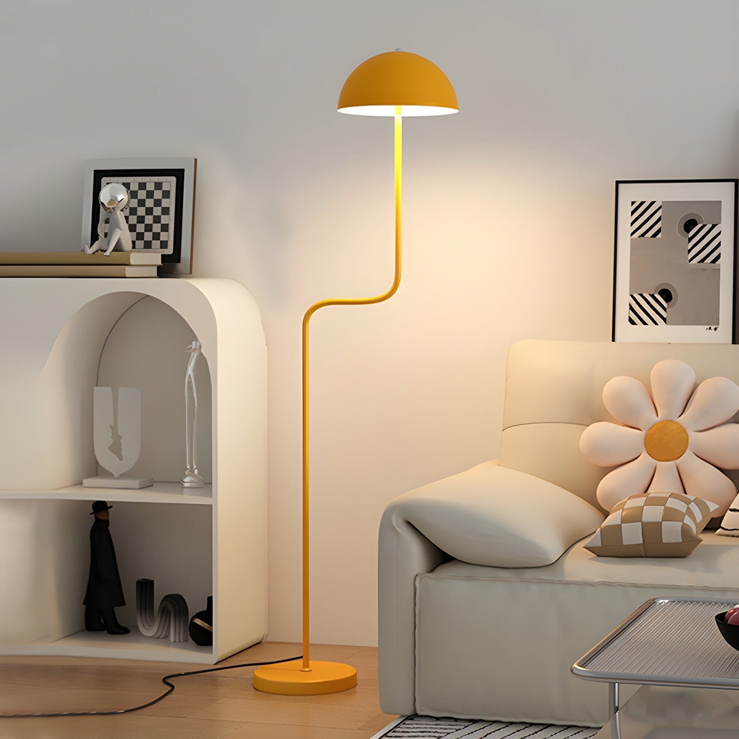 Verdant Arc Reading Lamp Floor Lamp