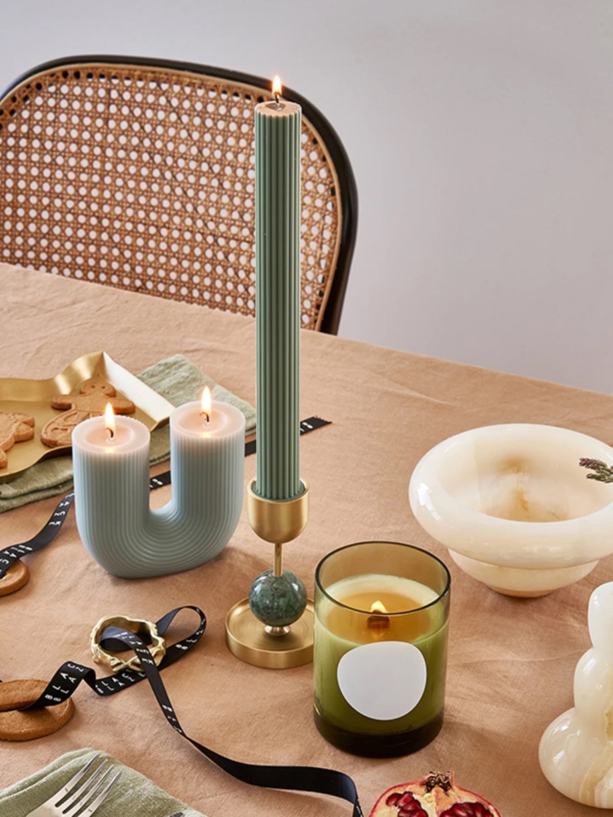 Verdant Sphere Candle Holder