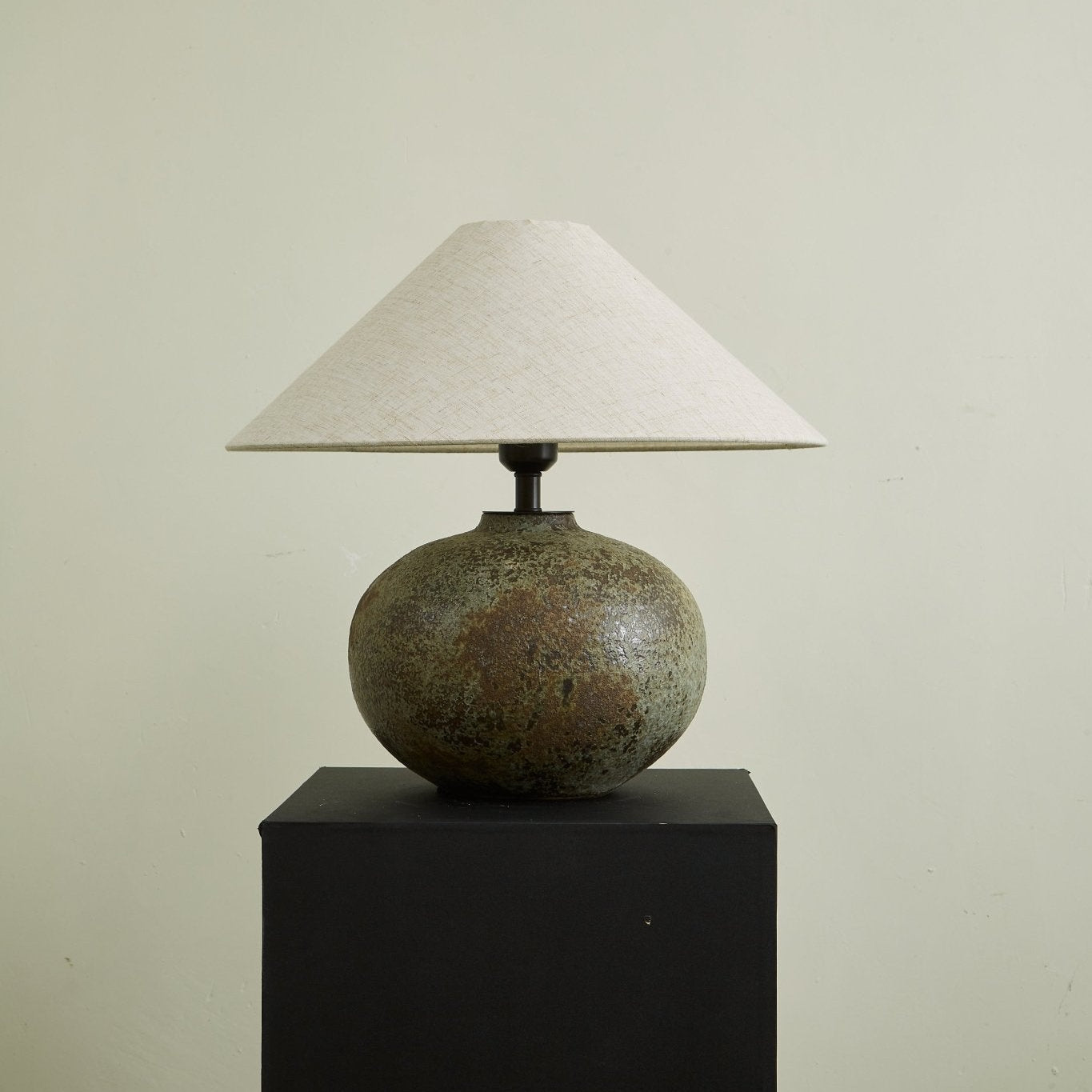 Verdigris Echo Table Lamp