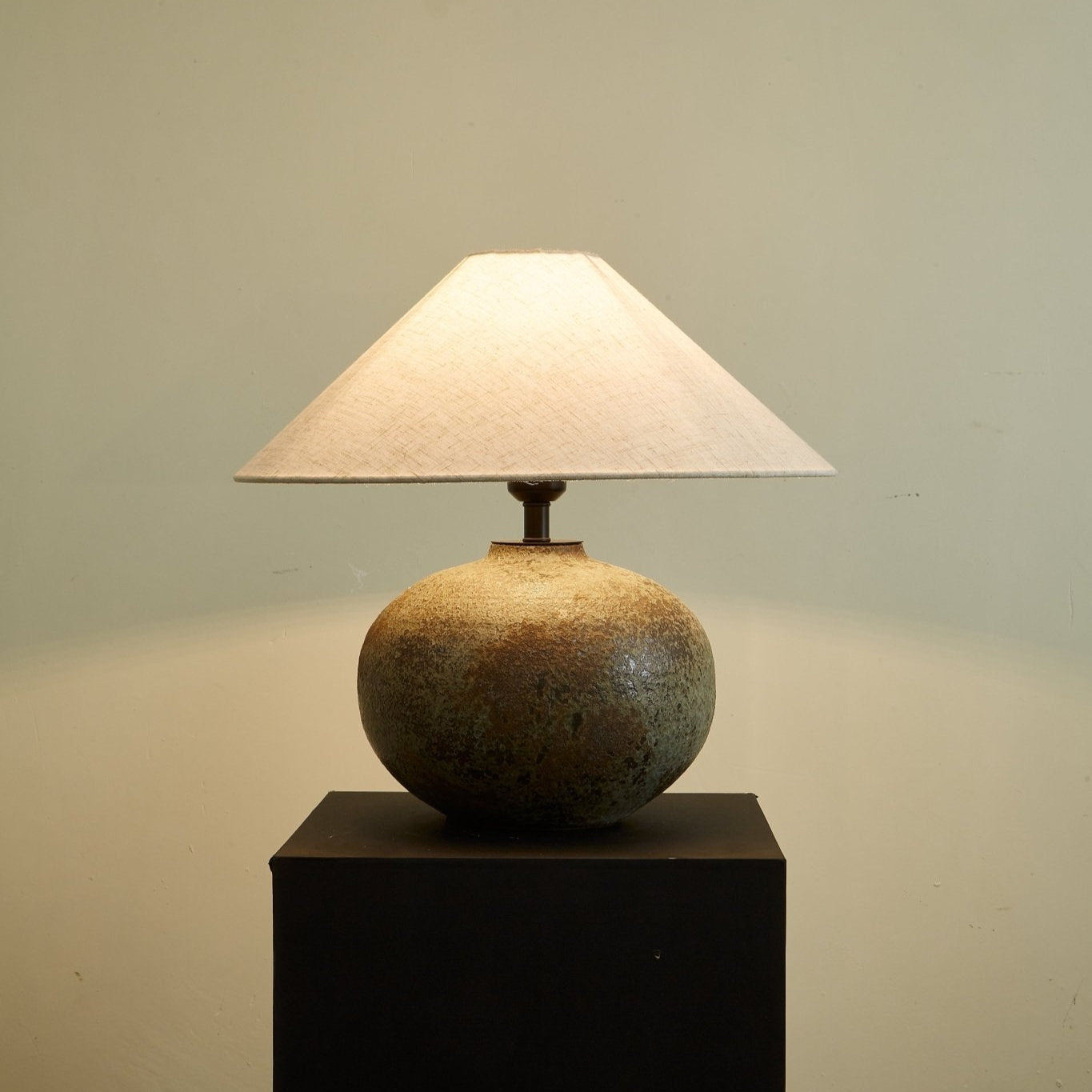 Verdigris Echo Table Lamp