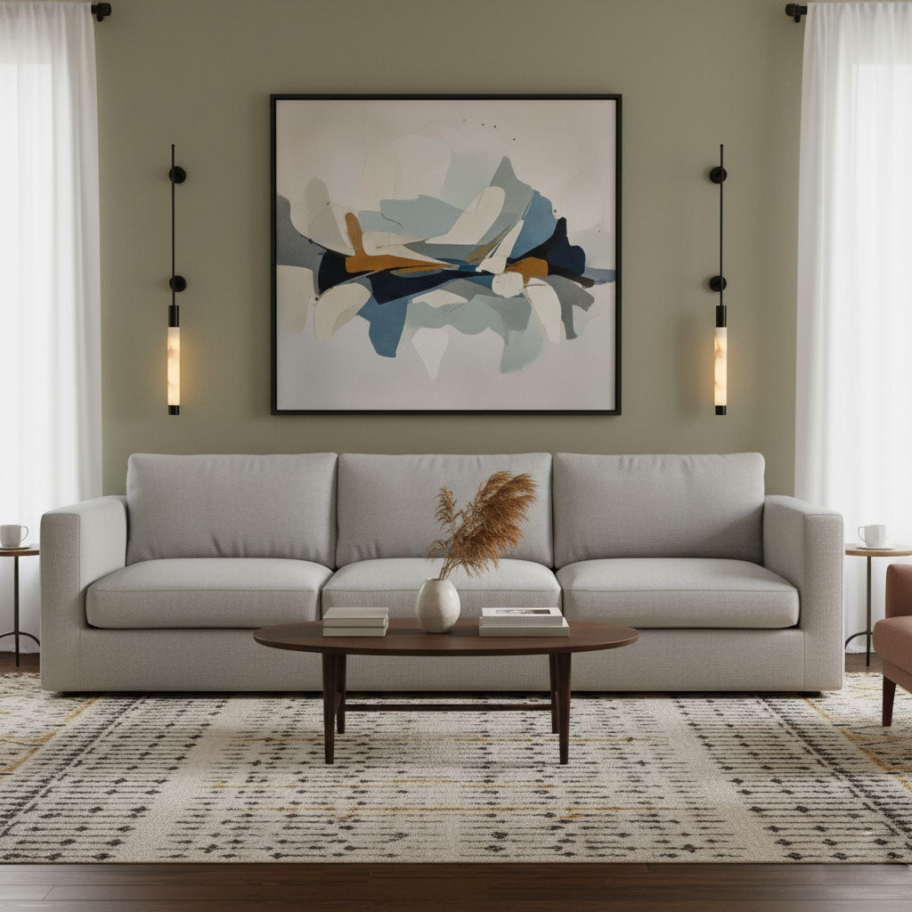 Verita Alabaster Wall Sconce