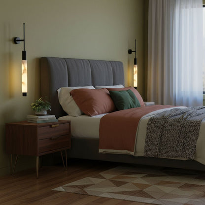 Verita Alabaster Wall Sconce