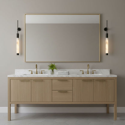 Verita Alabaster Wall Sconce