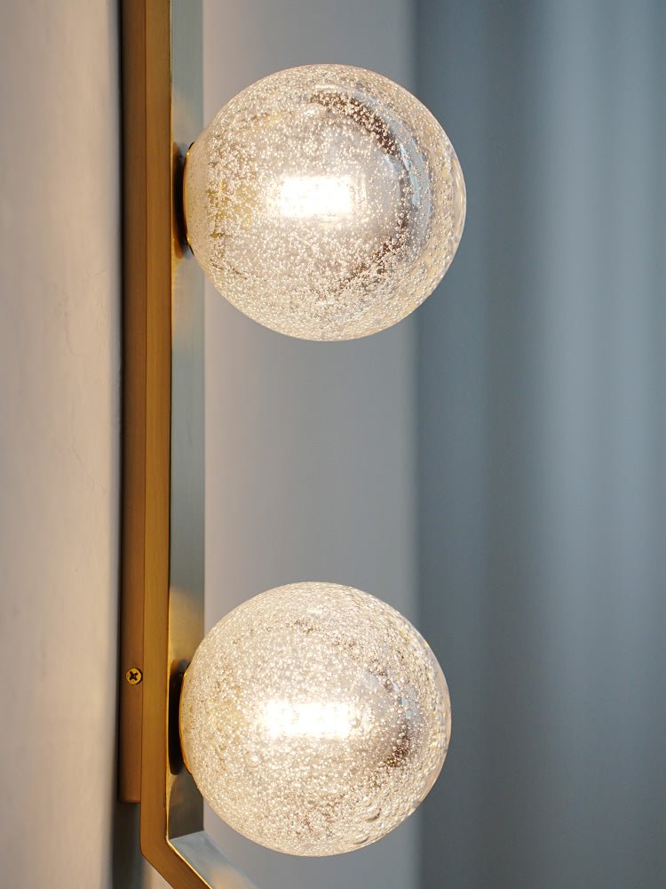 Vertical Balls Bar Sconce