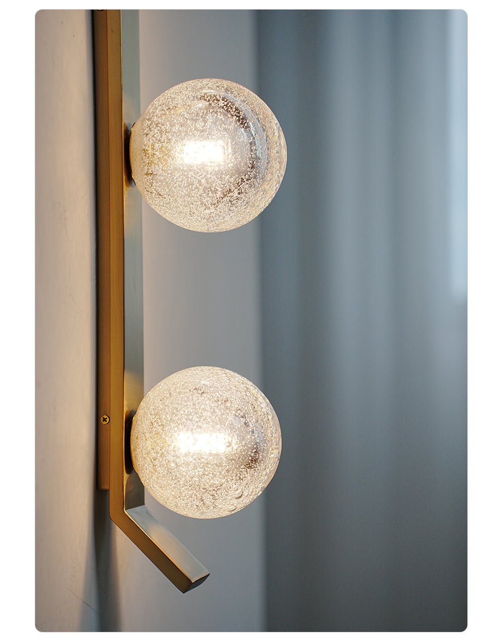 Vertical Balls Bar Sconce