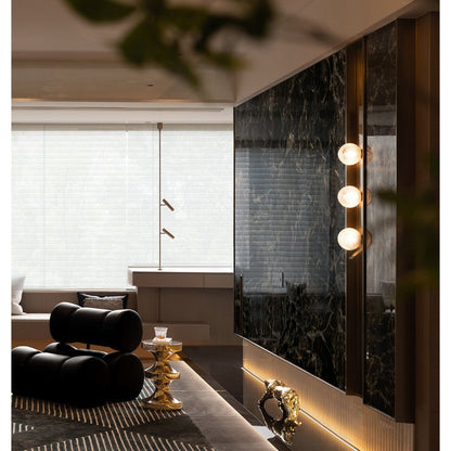 Vertical Balls Bar Sconce