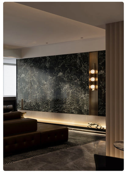 Vertical Balls Bar Sconce