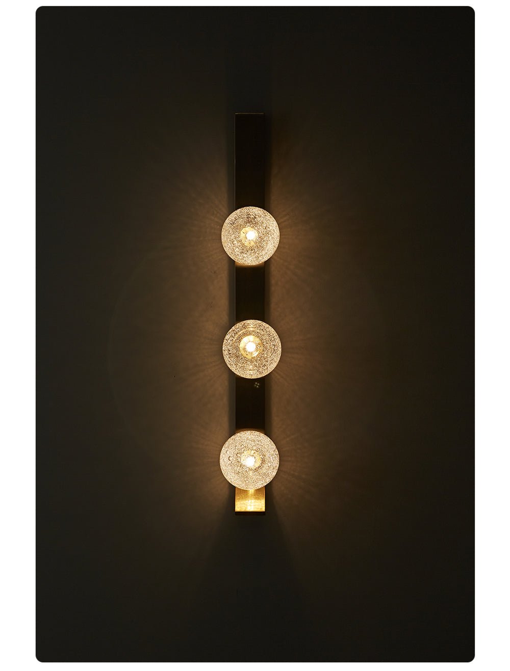 Vertical Balls Bar Sconce
