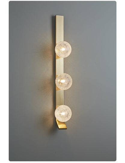 Vertical Balls Bar Sconce