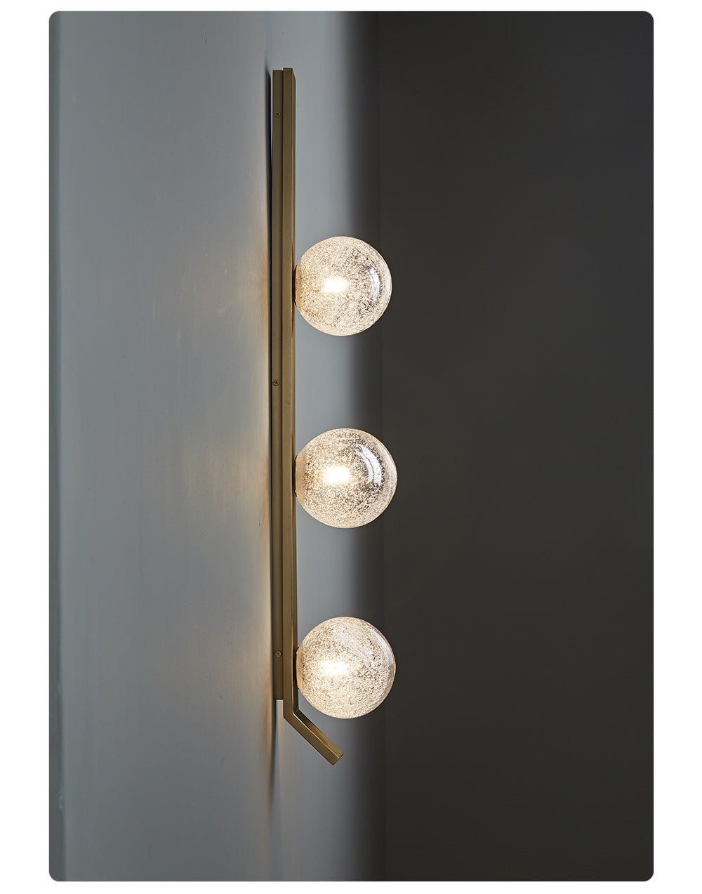 Vertical Balls Bar Sconce