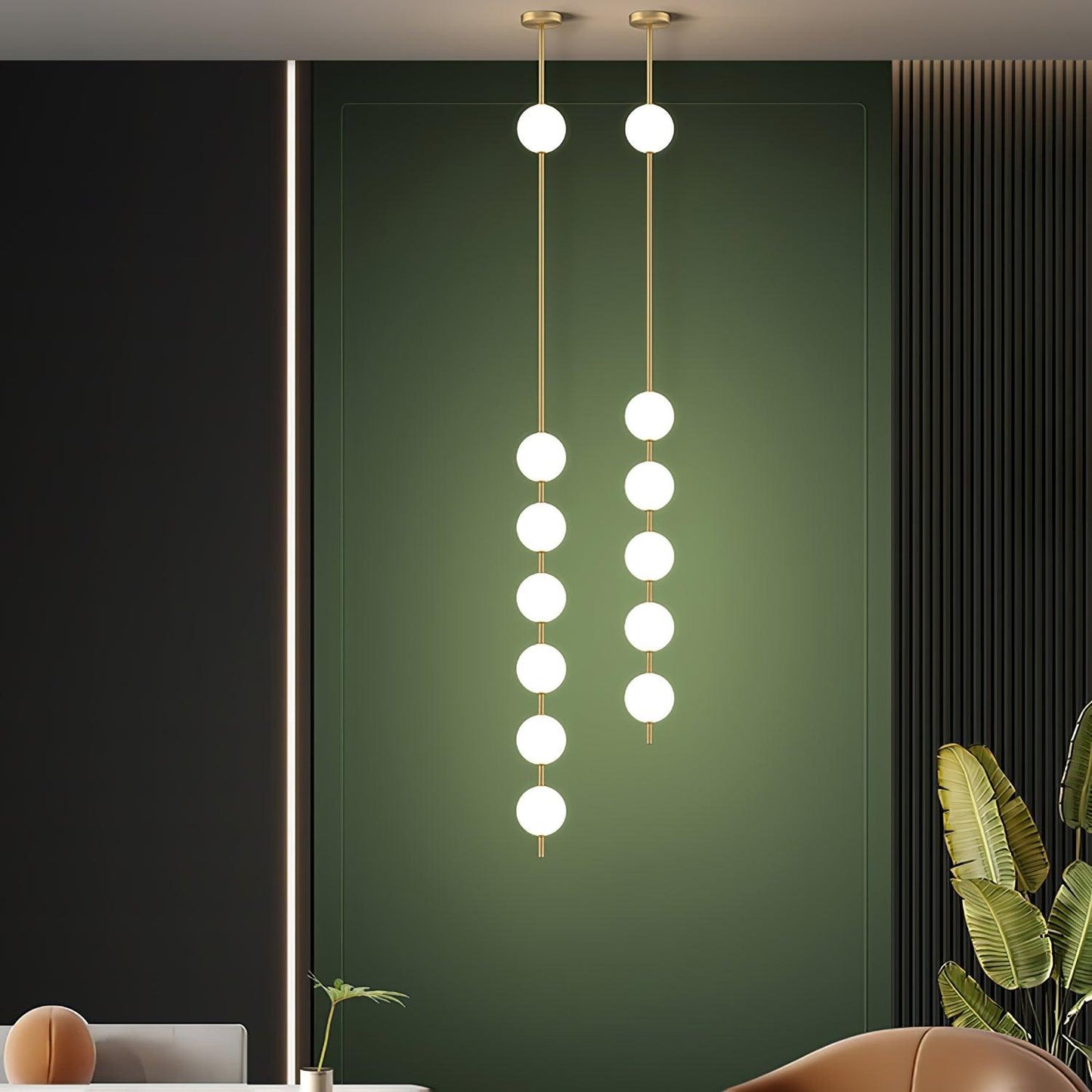 Vertical Balls Houselight Pendant Lamp