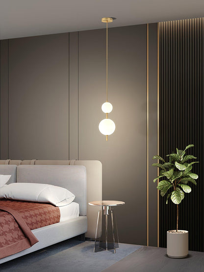 Vertical Globe Ceiling light fitting Pendant Lamp