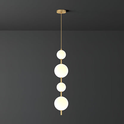 Vertical Globe Ceiling light fitting Pendant Lamp