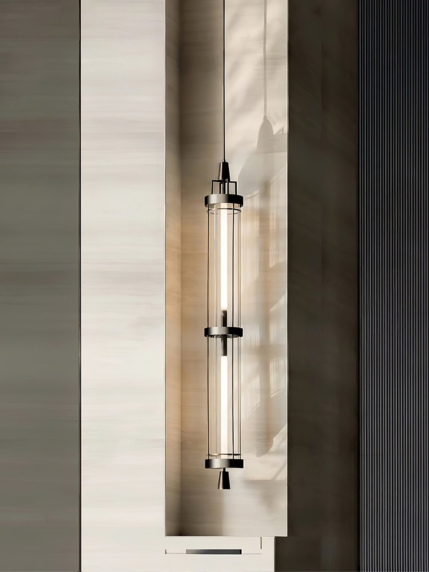 Vertical Bracket light Wall Sconce