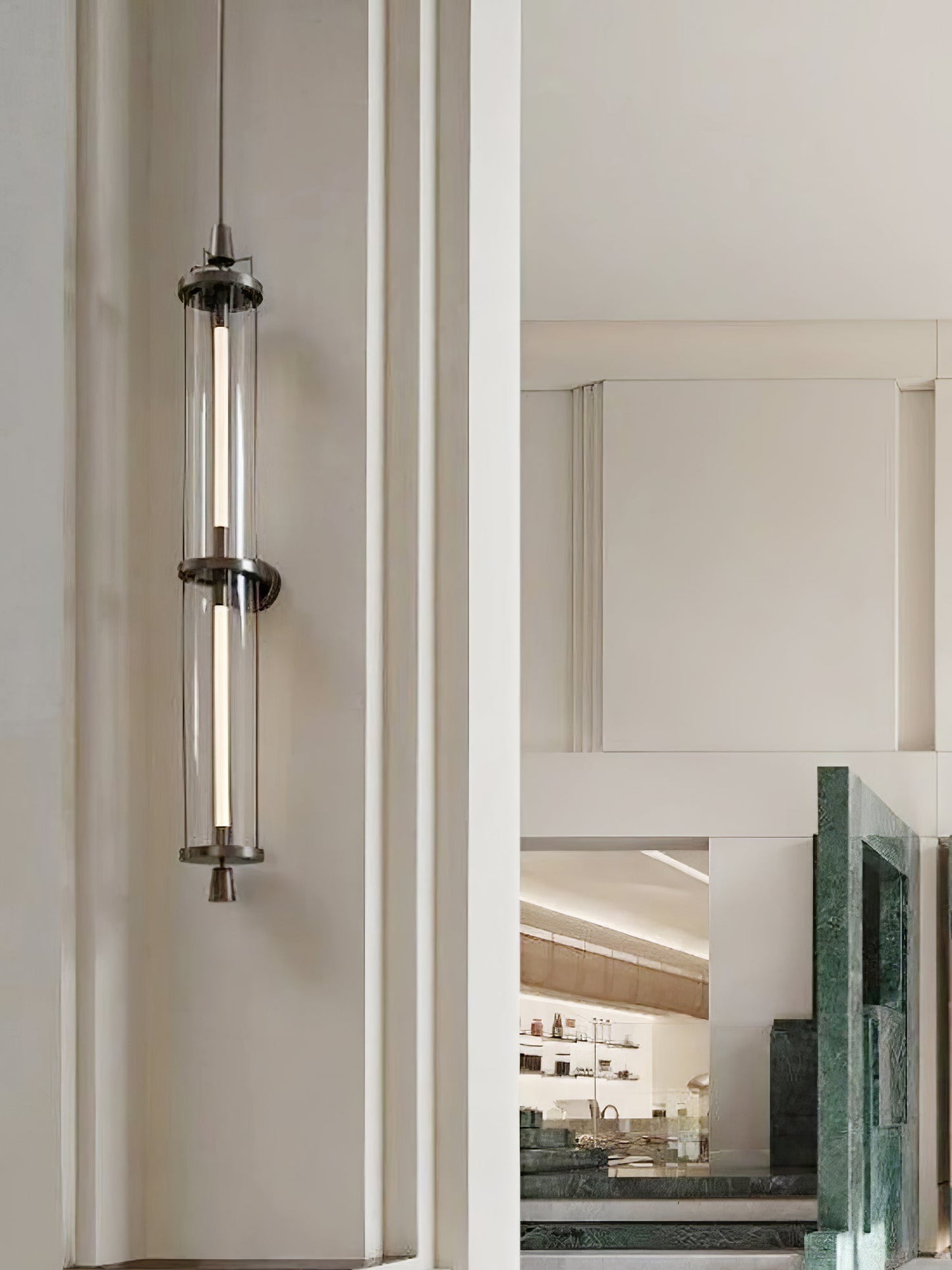 Vertical Bracket light Wall Sconce