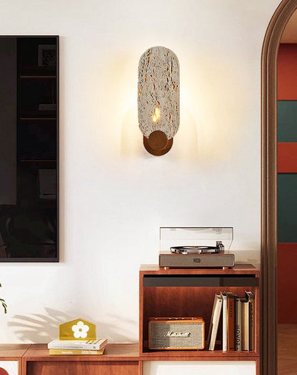 Vesper Travertine Wall Light