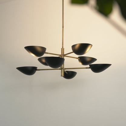 Vespera Brass Chandelier