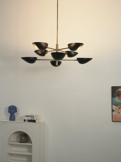 Vespera Brass Chandelier