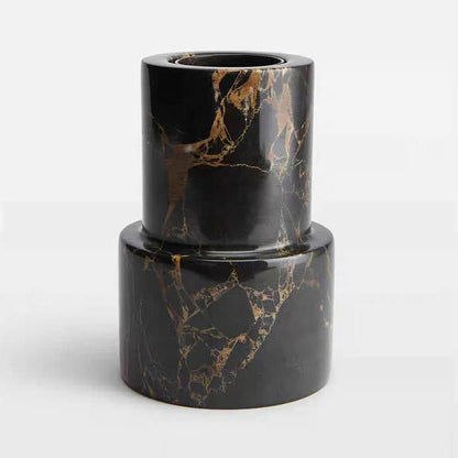 Vetra Noir Marble Vase