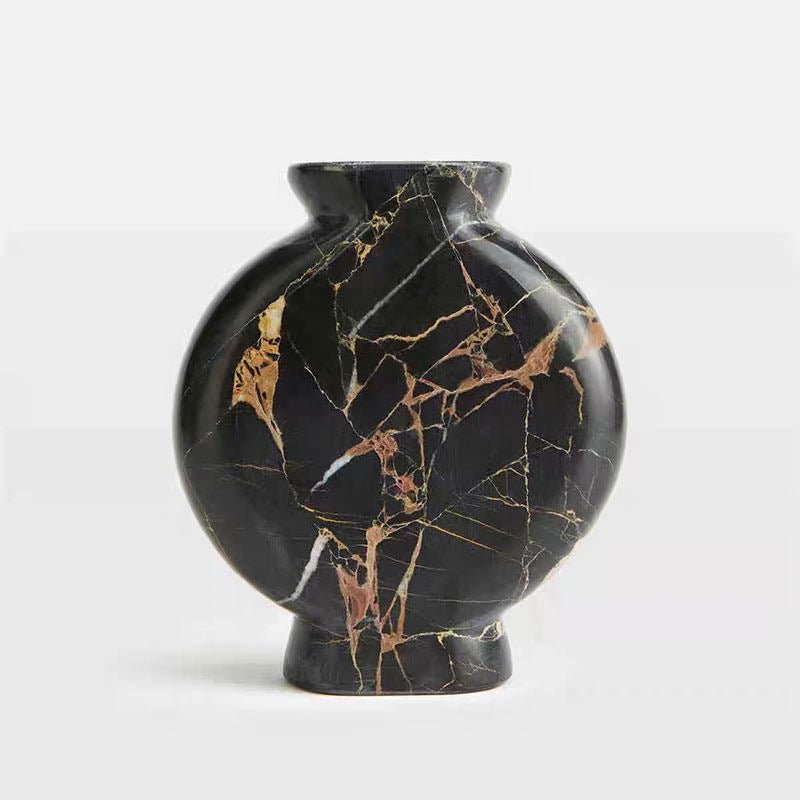 Vetra Noir Marble Vase