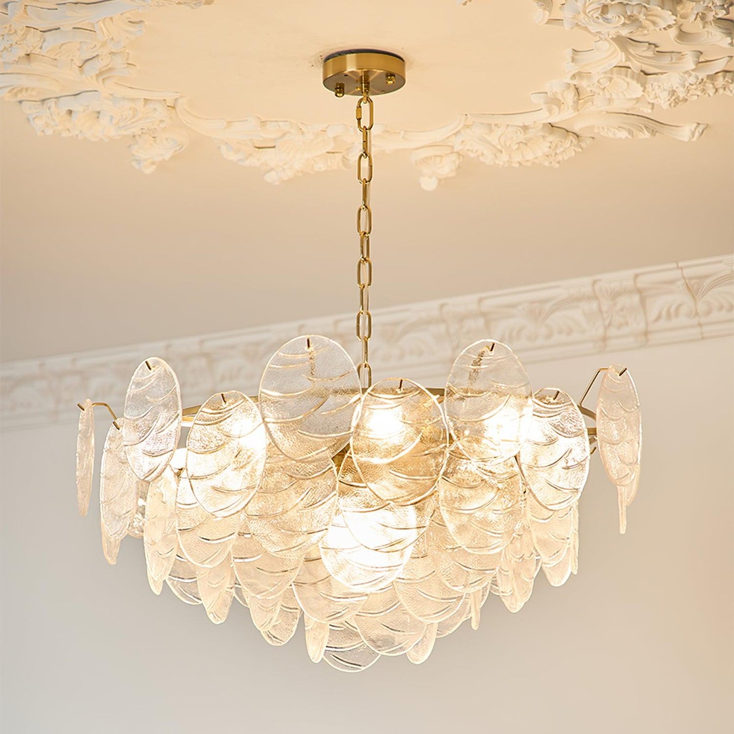 Victorian Disc Ceiling fixture Chandelier