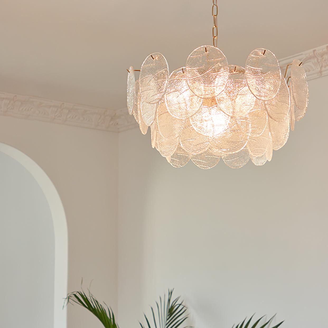 Victorian Disc Ceiling fixture Chandelier