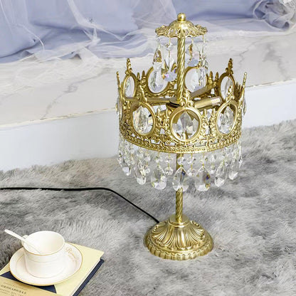 Vintage Crystal Task lamp Table Light