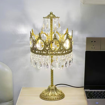 Vintage Crystal Task lamp Table Light
