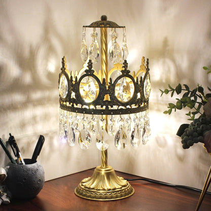 Vintage Crystal Task lamp Table Light