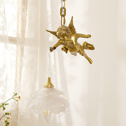 Vintage Angel Droplight Pendant Light
