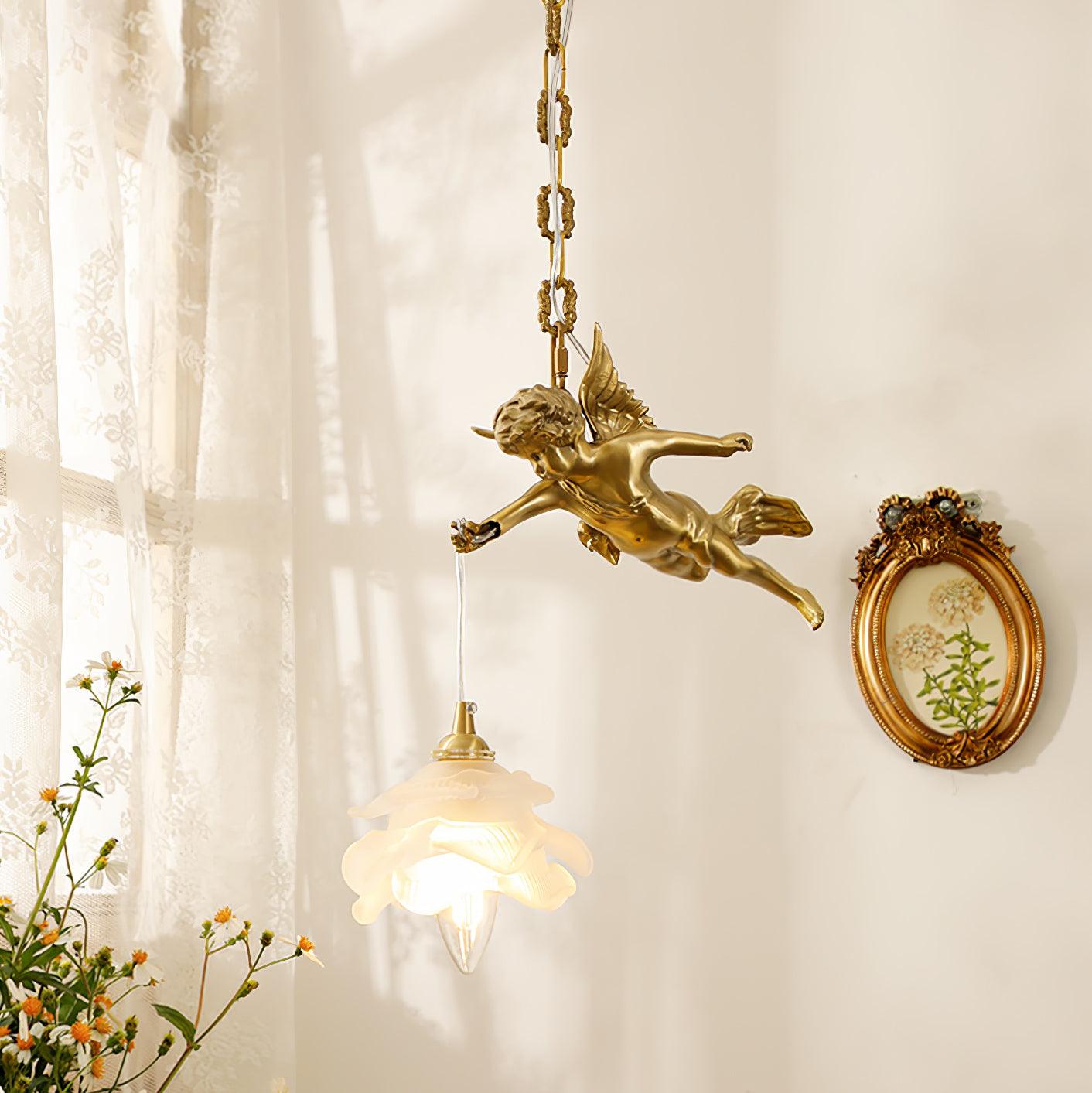 Vintage Angel Droplight Pendant Light