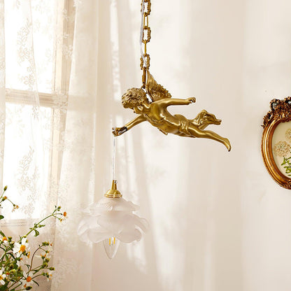Vintage Angel Droplight Pendant Light