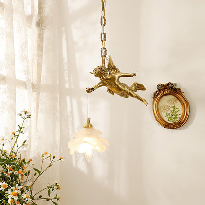 Vintage Angel Droplight Pendant Light