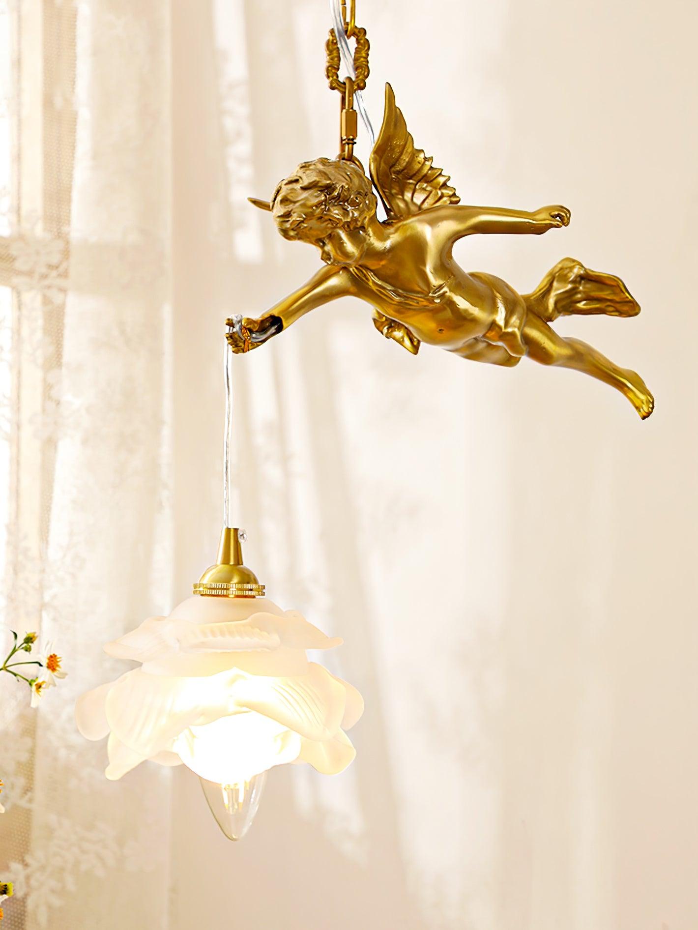 Vintage Angel Droplight Pendant Light