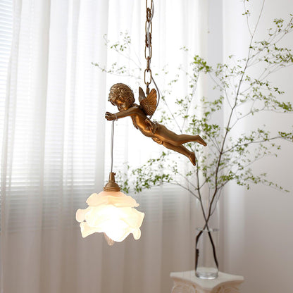 Vintage Angel Droplight Pendant Light