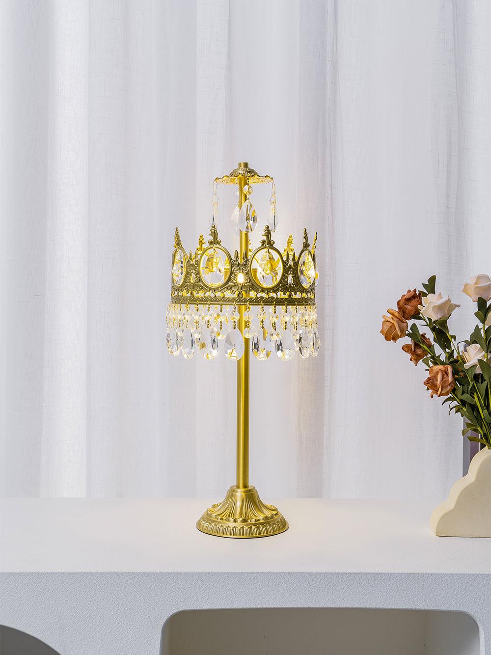 Vintage Crystal Task lamp Table Light