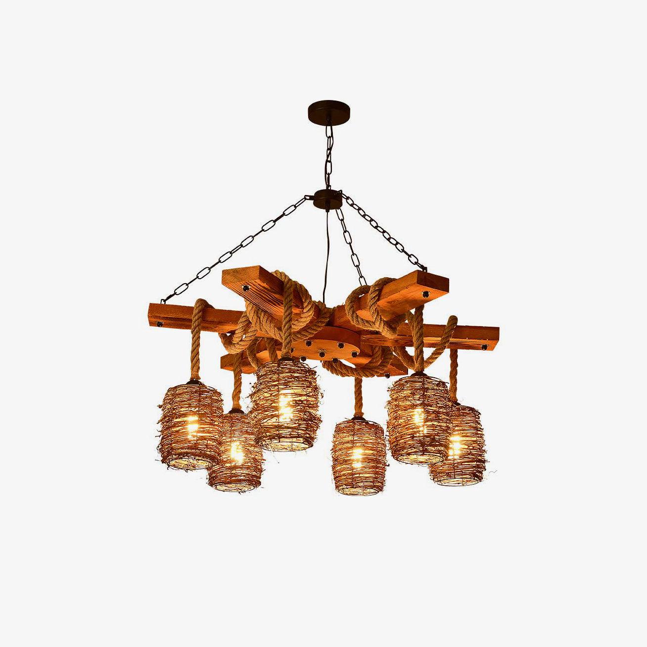 Vintage Farmhouse Ceiling fixture Chandelier