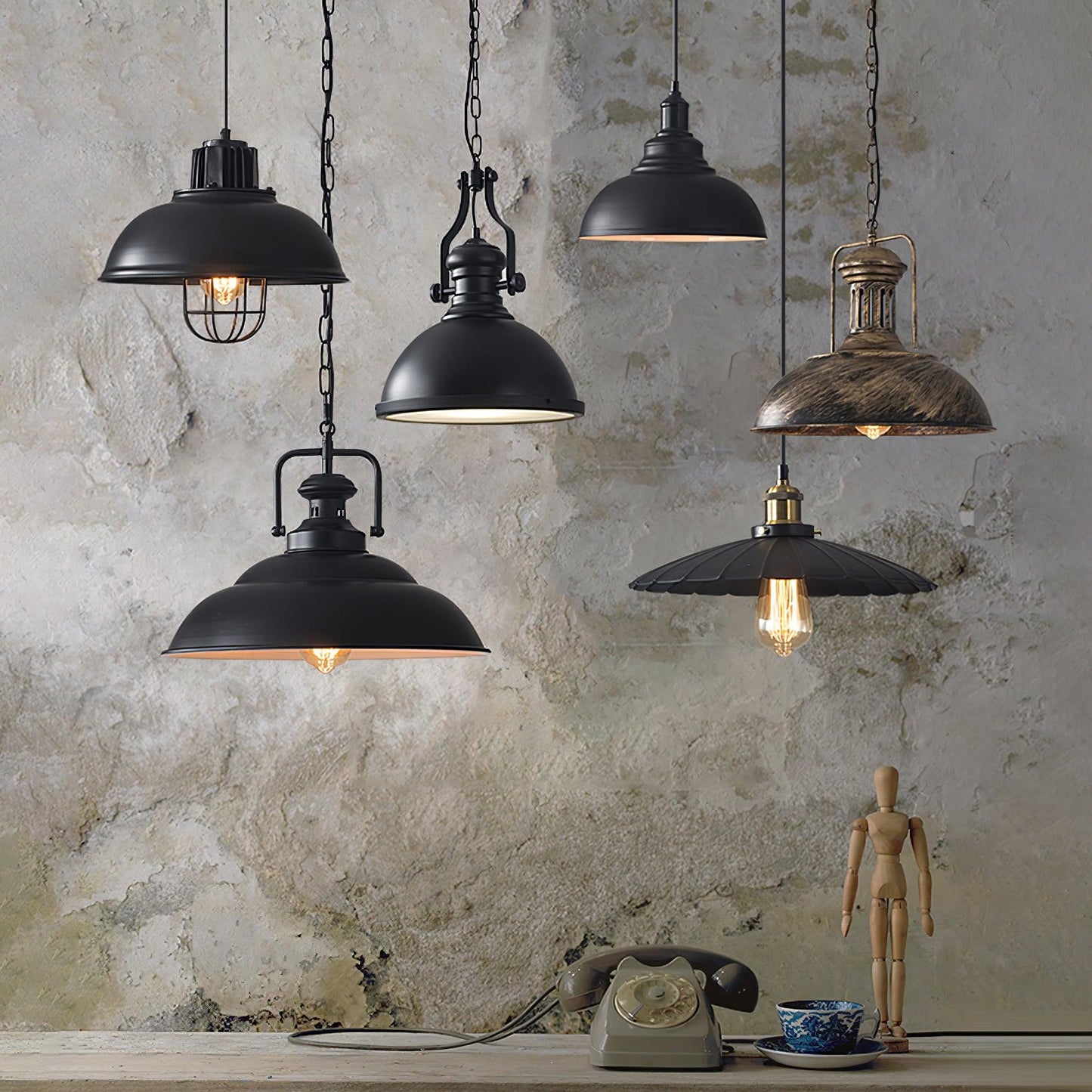 Vintage Industrial Collections Ceiling light fitting Pendant Light