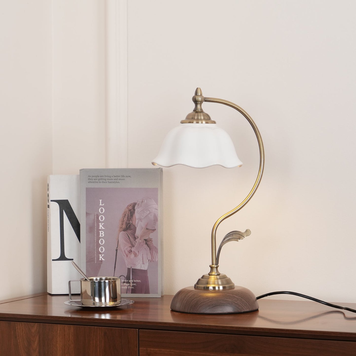 Vintage Laiton Work lamp Table Lamp